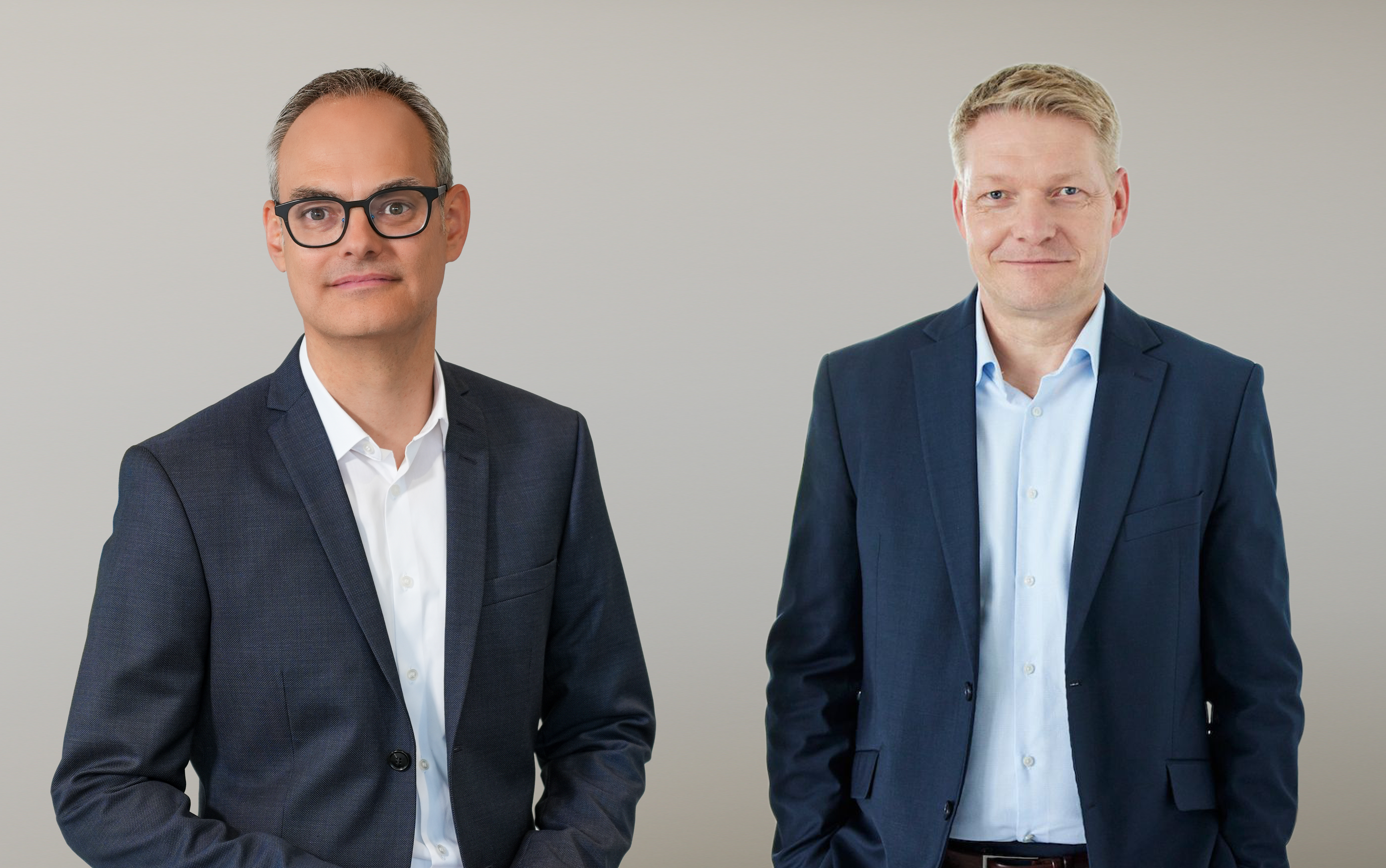 Im Bild: Alexander von Balduin (links) und Stefan Roesler (rechts).